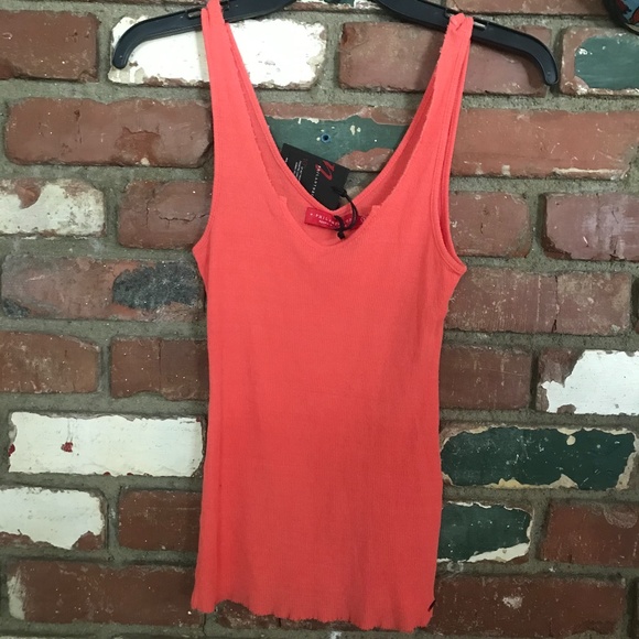 n:PHILANTHROPY BOURBAN RIBBED FITTED TANK Small - Picture 2 of 8